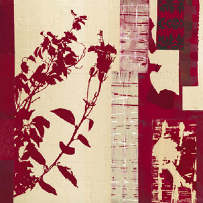 Hibiscus art print by Marie Madeleine Noiseaux
