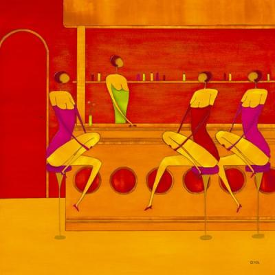 Art Caf� II art print by Ona