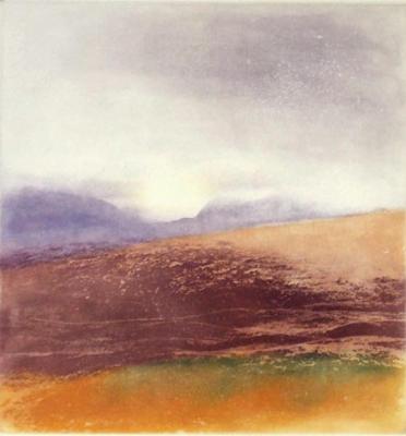 Autumn Morning, Sutherland art print by Donald Wilkinson