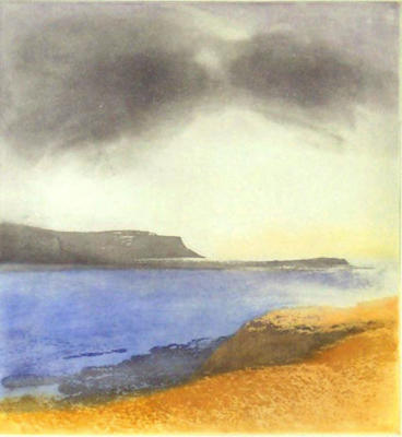 Sunset after Storm, Mull art print by Donald Wilkinson