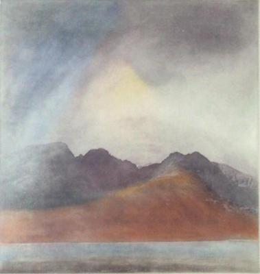 Winter Sun, Skye art print by Donald Wilkinson