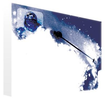 Blue Powder art print by Ex Decko - MA Longbottom