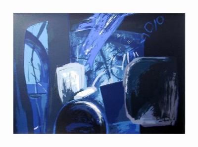 Night Worlds art print by Fiona Clark