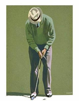 The Putt art print by Scott Horton