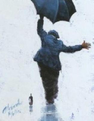 Singin'in the Rain by Alexander Millar Art Print - WorldGallery.co.uk