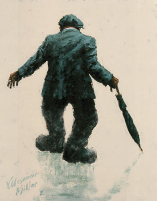 You Lookin' at Me art print by Alexander Millar