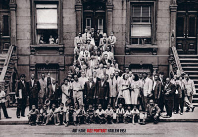 Jazz Portrait - Harlem, 1958 art print by Kane