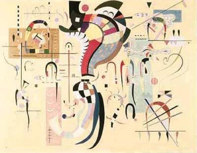 Milleu Accompagne art print by Wassily Kandinsky