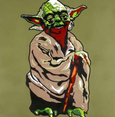 Jedi Master art print by Guy Stauber