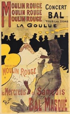 Moulin Rouge art print by Henri de Toulouse-Lautrec