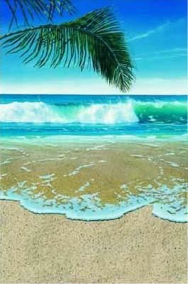 Palm Breezes I art print by Jacqueline Kresman