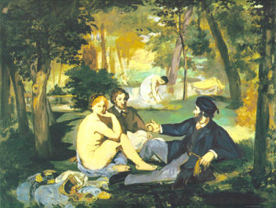 Dejeuner sur l'Herbe, 1863