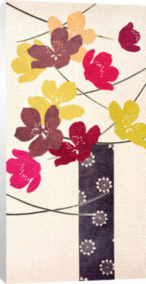 Japanese Anemones art print by Fiona Howard