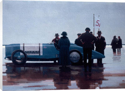 Pendine Beach art print by Jack Vettriano