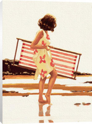 Sweet Bird of Youth (Study) art print by Jack Vettriano