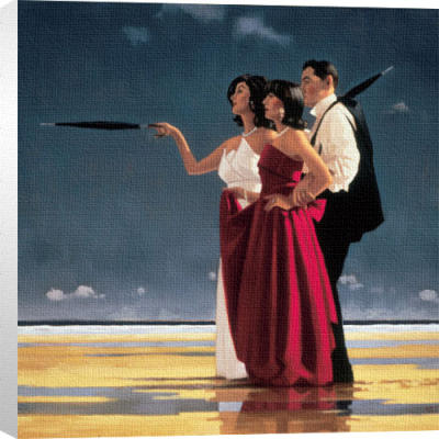 The Missing Man I art print by Jack Vettriano