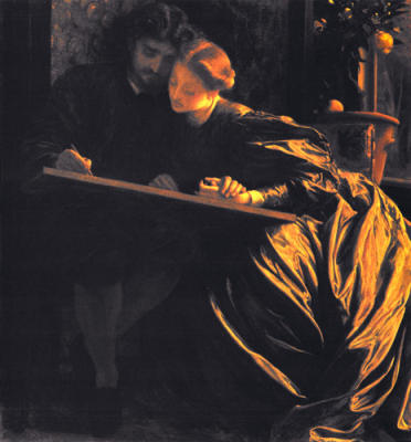 The Painter's Honeymoon art print by Lord Frederick Leighton
