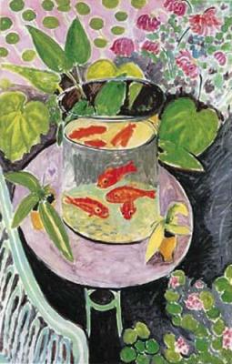 Goldfish art print by Henri Matisse