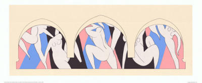 La Danse (Silkscreen print) art print by Henri Matisse