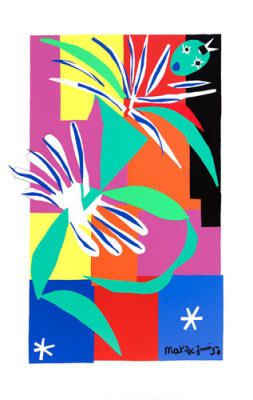 The Creole Dancer (Silkscreen print) art print by Henri Matisse