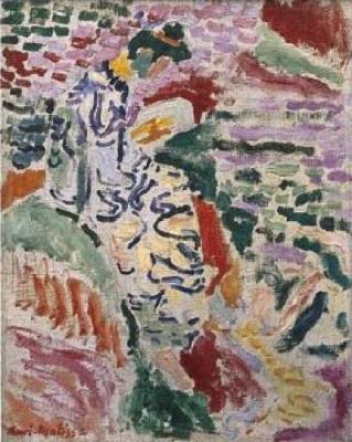 Woman beside the Water art print by Henri Matisse