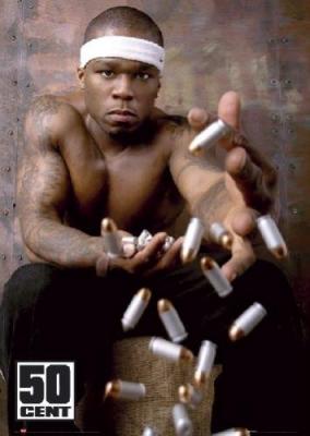 50 Cent - Bullets art print by Maxi Posters