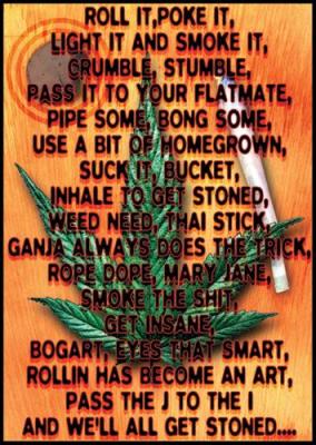 Dope Poem art print by Maxi Posters