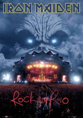 Iron Maiden - Rock in rio art print by Maxi Posters