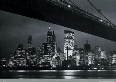 New York - Bridge art print by Maxi Posters