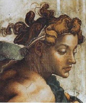 Portrait: Nude II art print by Michelangelo