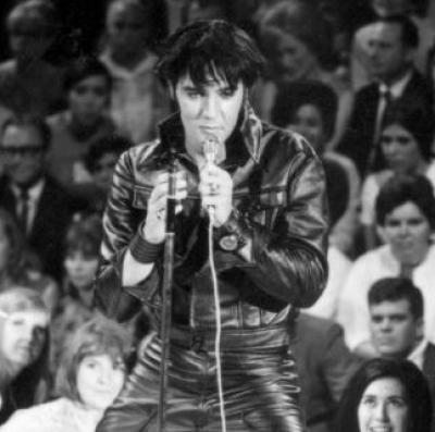 Elvis - 68 Special art print by Celebrity Image