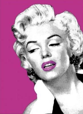  Celebrity Posters on Marilyn Monroe   Pink By Celebrity Image Poster   Worldgallery Co Uk