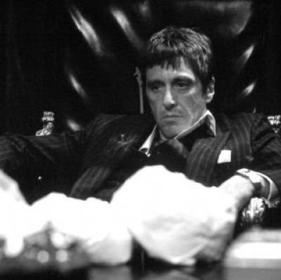Scarface - Coke B & W