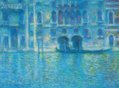 Palazzo Da Mula Venice art print by Claude Monet