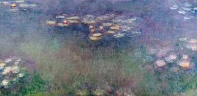 Waterlilies (Giverney) art print by Claude Monet