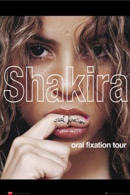 Shakira - Oral Fixation (Bravado) art print by Maxi Posters