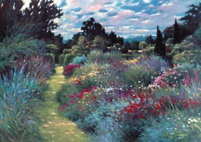 May Garden art print by Allan Myndzak