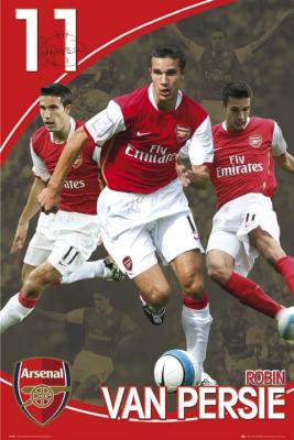Arsenal - Van Persie 08 art print by Maxi Posters