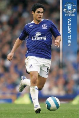 Everton - Arteta 08 art print by Maxi Posters