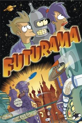 Futurama - Trio art print by Maxi Posters