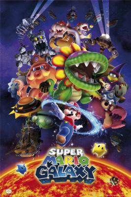 Nintendo - Super Mario Galaxy art print by Maxi Posters