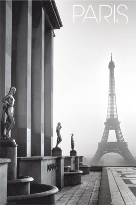 Paris - Eiffel Tower art print by Maxi Posters