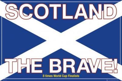 Scotland - The Brave art print by Maxi Posters