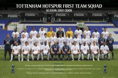Tottenham Hotspur Team Photo 2008 art print by Maxi Posters