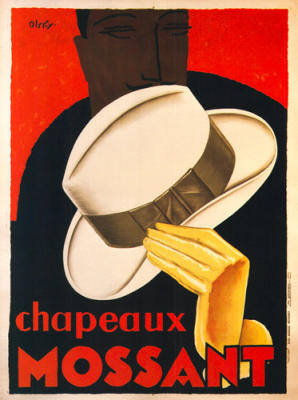 Chapeaux Mossant art print by Olsky