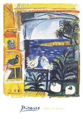 Cote D'azur, 1957 art print by Pablo Picasso