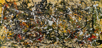 Number 8, 1949 art print by Jackson Pollock
