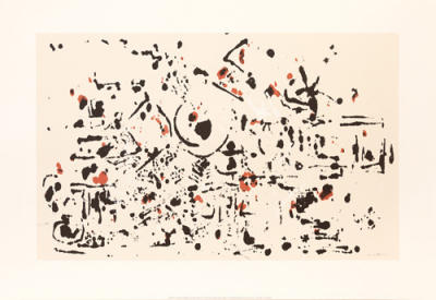 Unititled 1951 (Silkscreen print) art print by Jackson Pollock