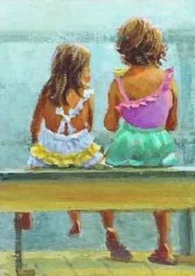Broadwalk art print by Lucelle Raad