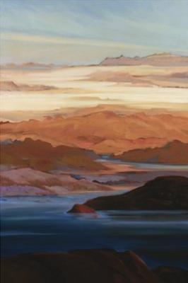 Lake Powell Afternoon art print by Joella Mahoney